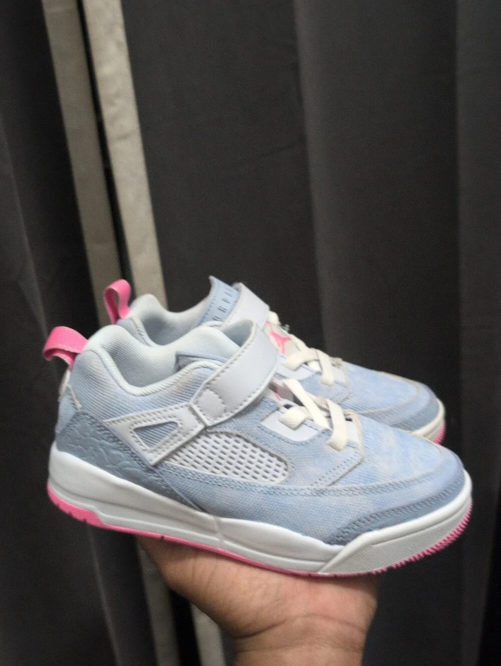 Jordan Spizike Low Fem - Girls' Preschool (Blue/ Pink) Size 13C